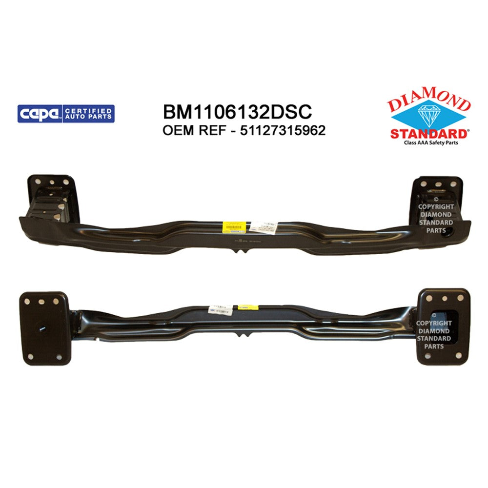 Rear Bumper Impact Bar 2014-2019 Bmw X5, X6