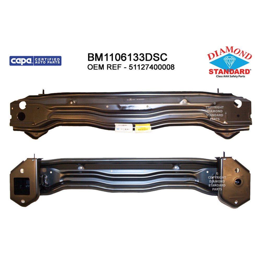 Rear Bumper Impact Bar 2018-2025 Bmw X3, X4