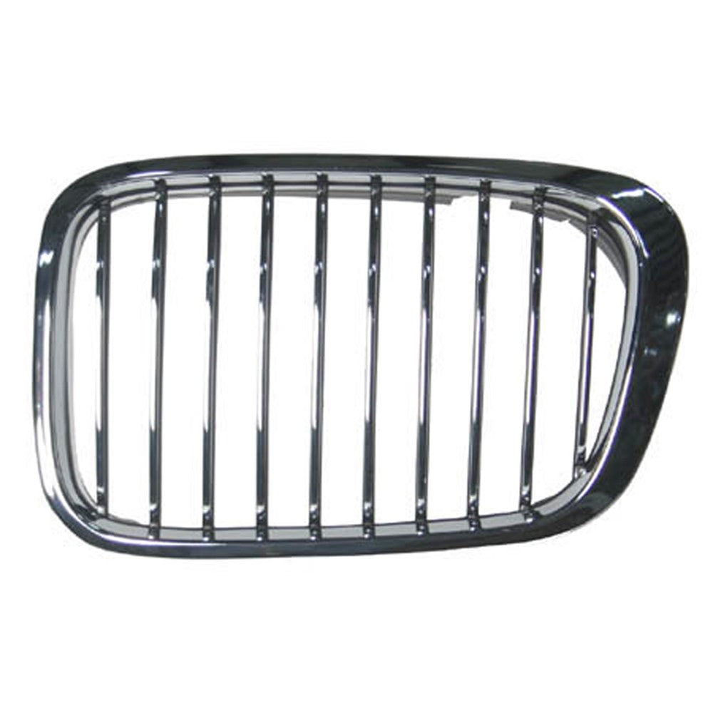 Front Left Driver Side Hood-Mounted Grille 1999-2001 Bmw 318ti, 320i, 323i, 323is, 325i, 328i, 328is, 323ci, 328ci, 325ci, 330ci, 330i