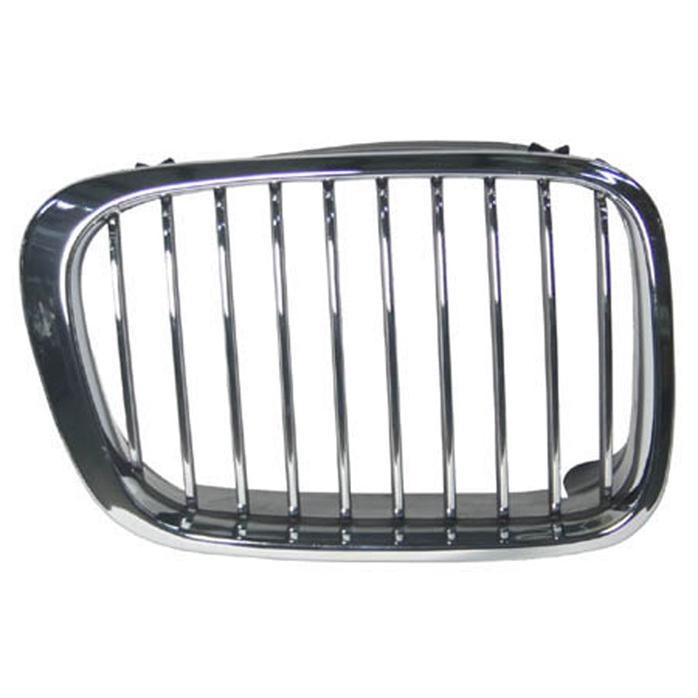 Front Right Passenger Side Hood-Mounted Grille 1999-2001 Bmw 318ti, 320i, 323i, 323is, 325i, 328i, 328is, 323ci, 328ci, 325ci, 330ci, 330i