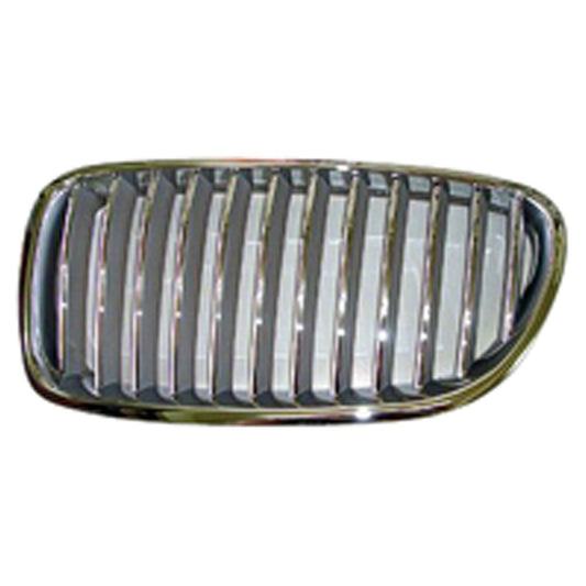 Front Left Driver Side Front Grille 2011-2013 Bmw 528i, 528i Xdrive, 535i, 535i Gt, 535i Gt Xdrive, 535i Xdrive, 550i, 550i Gt, 550i Gt Xdrive