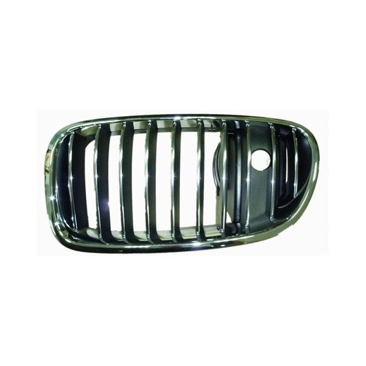 Front Left Driver Side Front Grille 2011-2013 Bmw 528i, 528i Xdrive, 535i, 535i Gt, 535i Gt Xdrive, 535i Xdrive, 550i, 550i Gt, 550i Gt Xdrive