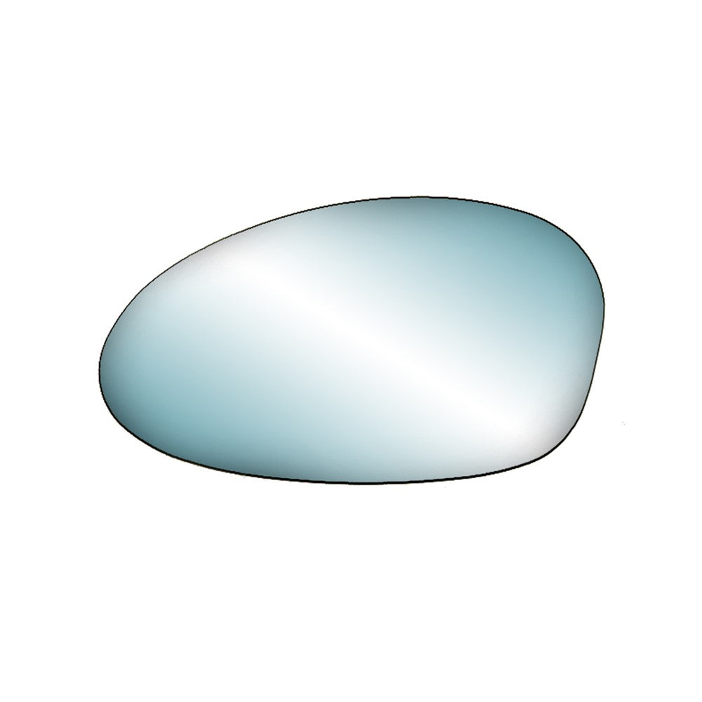 Left Driver Side Door Mirror Glass Assembly [encased In Backing] 1999-2013 Bmw M3, 320i, 323i, 325i, 328i, 325ci, 330ci, 330i, 325xi, 330xi, 328xi