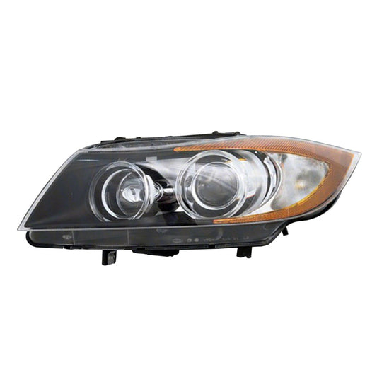 Front Left Driver Side Hid Headlight Lens And Housing 2006-2008 Bmw 320i, 323i, 325i, 328i, 325ci, 330ci, 330i, 325xi, 330xi, 328xi, 335i, 335xi