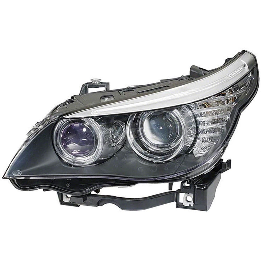 Front Left Driver Side Halogen Headlight Assembly 2008-2010 Bmw 535i, 528i, 550i, 528xi, 535xi, 528i Xdrive, 535i Xdrive, 535i Gt, 550i Gt