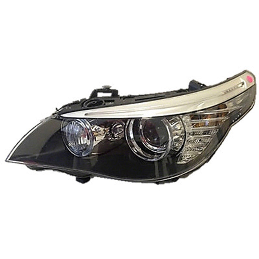 Front Left Driver Side Hid Headlight Lens Housing 2008-2010 Bmw 535i, 528i, 550i, 528xi, 535xi, 528i Xdrive, 535i Xdrive, 535i Gt, 550i Gt