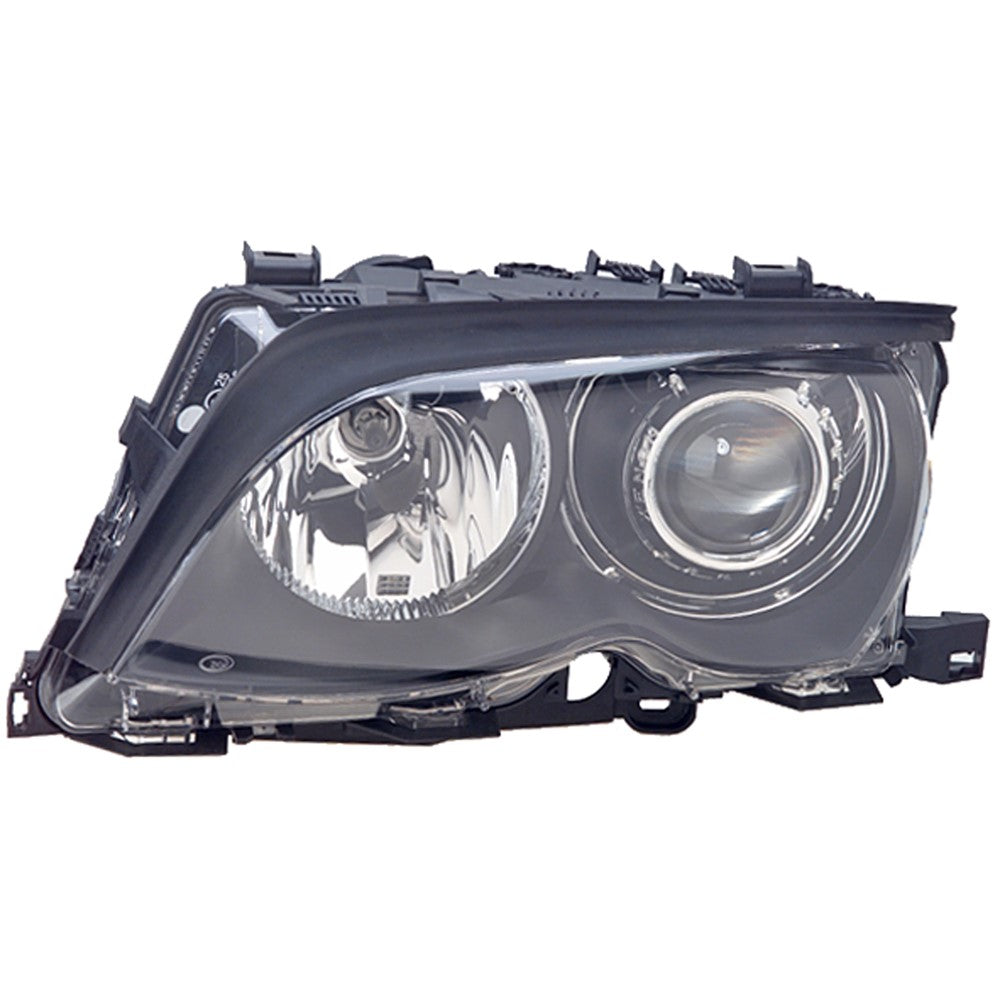 Front Left Driver Side Bi-Hid Headlight Assembly 2002-2005 Bmw 320i, 323i, 325i, 328i, 325ci, 330ci, 330i, 325xi, 330xi