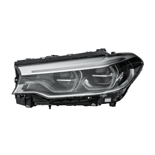 Front Left Driver Side Led Headlight Lens And Housing 2017-2020 Bmw 530i, 530i Xdrive, 540i, 540i Xdrive, 530e, 530e Xdrive, 540d Xdrive, M5