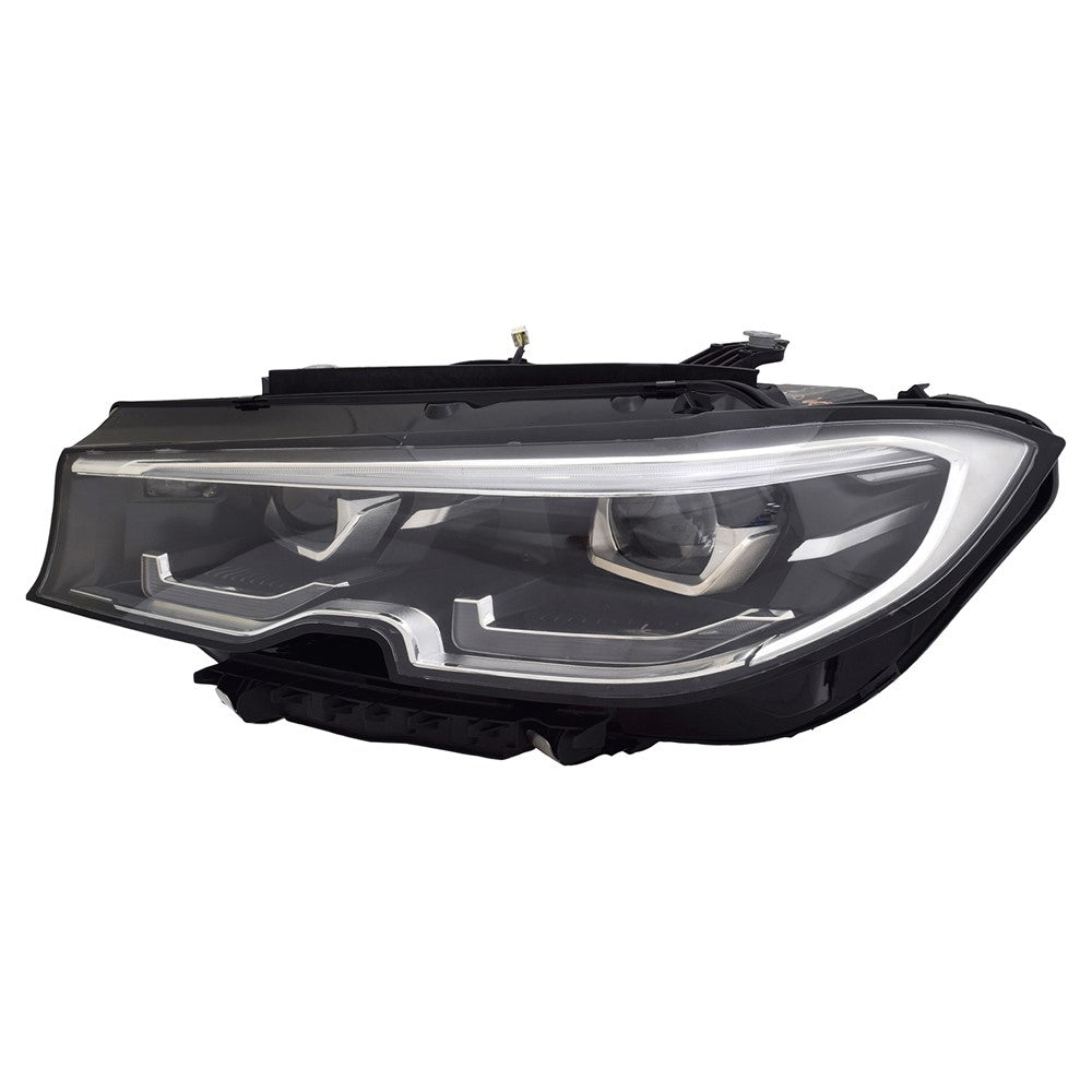 Front Left Driver Side Led Headlight Lens And Housing 2019-2022 Bmw 330i, 330i Xdrive, M340i, M340i Xdrive, 330e, 330e Xdrive