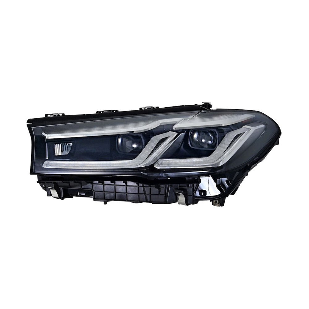 Front Left Driver Side Led Headlight Lens And Housing 2021-2023 Bmw 530i Xdrive, 540i Xdrive, 530e Xdrive, M5, M550i Xdrive