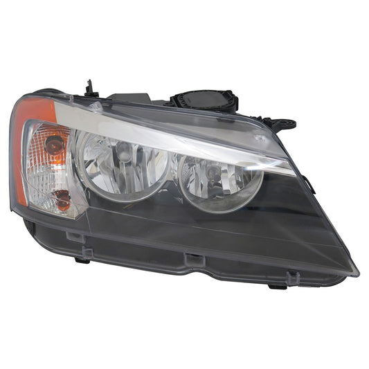 Front Right Passenger Side Halogen Headlight Assembly 2011-2014 Bmw X3
