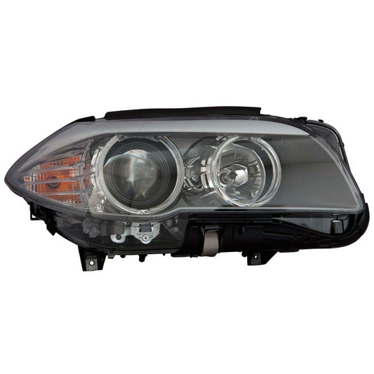 Front Right Passenger Side Halogen Headlight Lens Housing 2011-2013 Bmw 528i, 528i Xdrive, 535i, 535i Gt, 535i Gt Xdrive, 535i Xdrive, 550i, 550i Gt