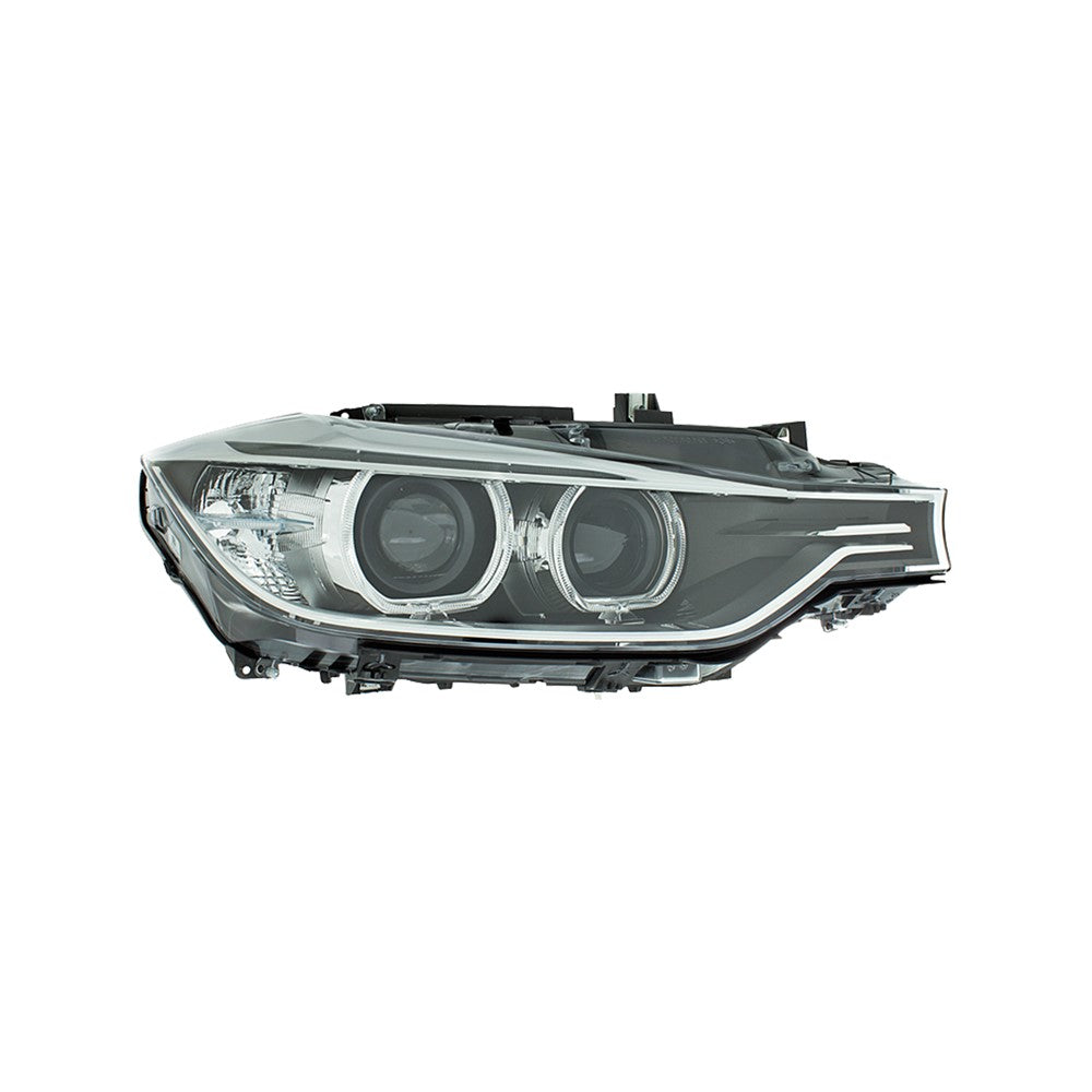 Front Right Passenger Side Bi-Hid Headlight Lens Housing 2012-2015 Bmw 320i, 328i, 330i, 335i, 328i Xdrive, 335i Xdrive, 335is, 320i Xdrive, 328d