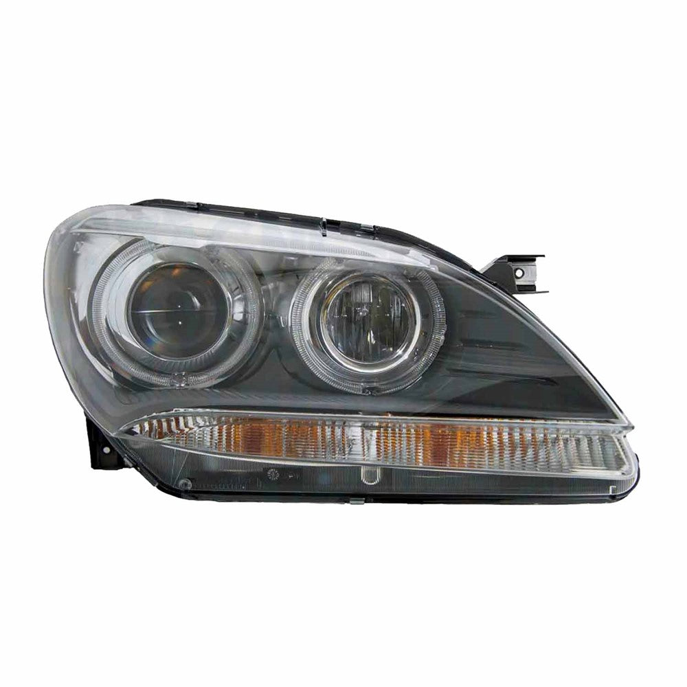 Front Right Passenger Side Bi-Hid Headlight Lens Housing 2012-2015 Bmw 650i, 640i, 650i Xdrive, 640i Xdrive, 640i Xdrive Gran Coupe, 650i Gran Coupe