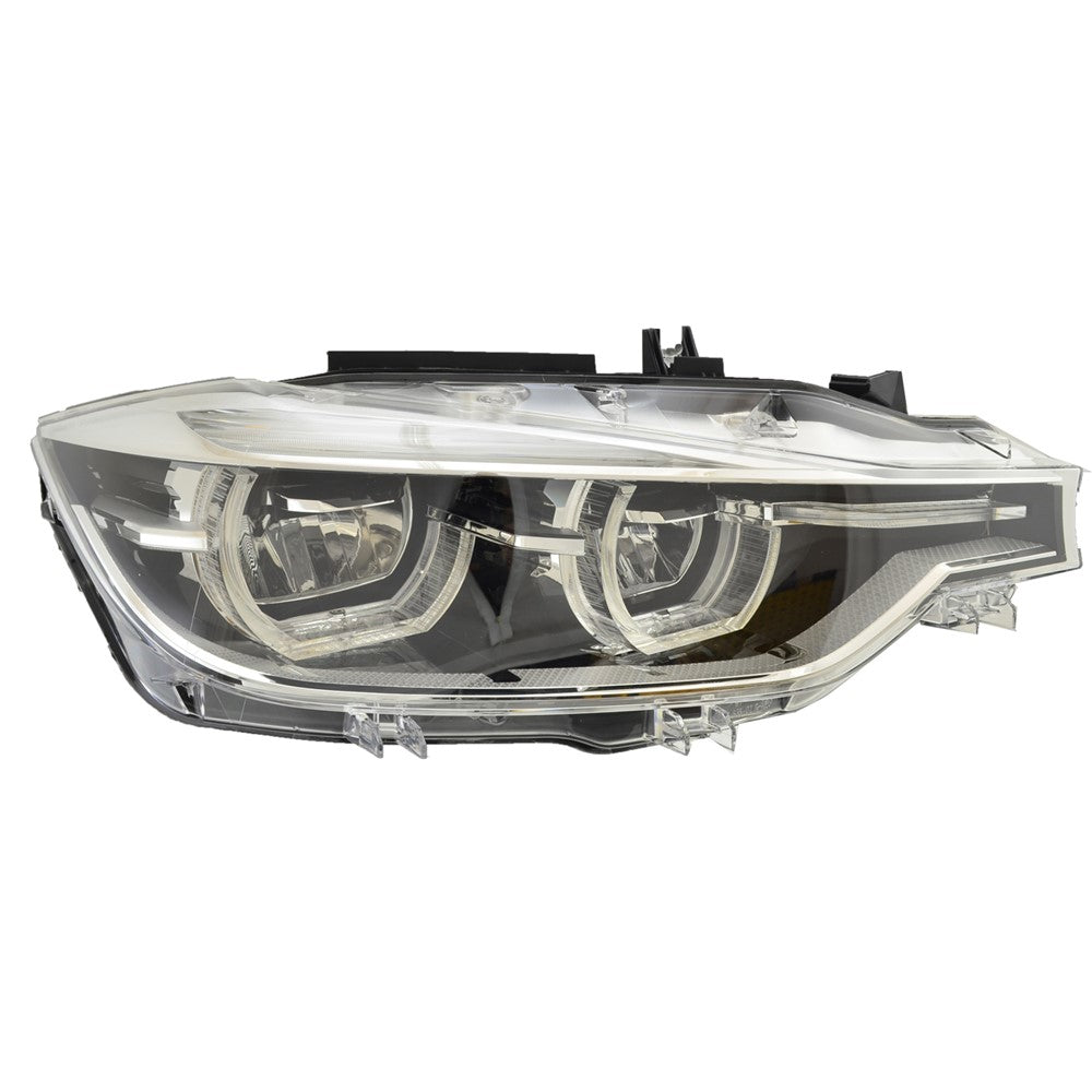 Front Right Passenger Side Led Headlight Lens And Housing 2016-2019 Bmw 320i, 328i, 330i, 328i Xdrive, 320i Xdrive, 328d, 328d Xdrive, 328i Gt Xdrive
