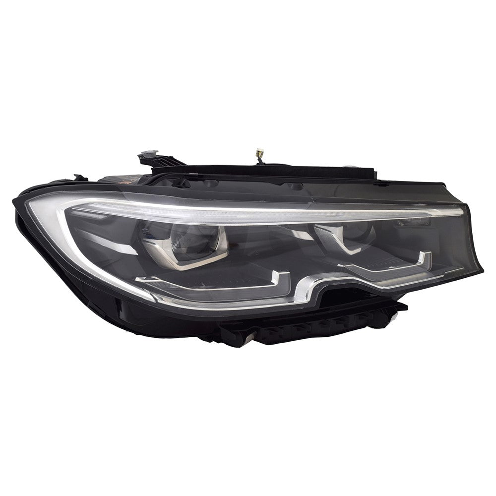 Front Right Passenger Side Led Headlight Lens And Housing 2019-2022 Bmw 330i, 330i Xdrive, M340i, M340i Xdrive, 330e, 330e Xdrive