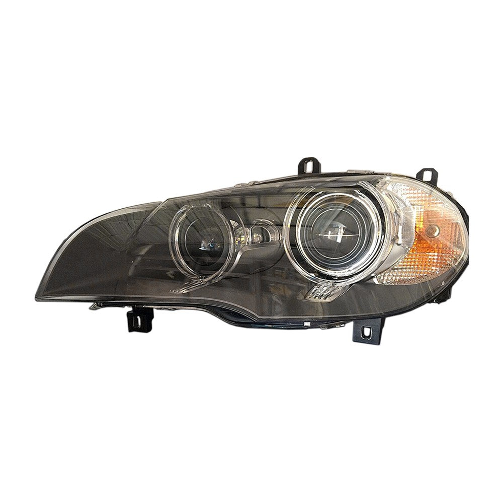 Front Left Driver Side Bi-Hid Headlight Lens And Housing 2011-2013 Bmw X5