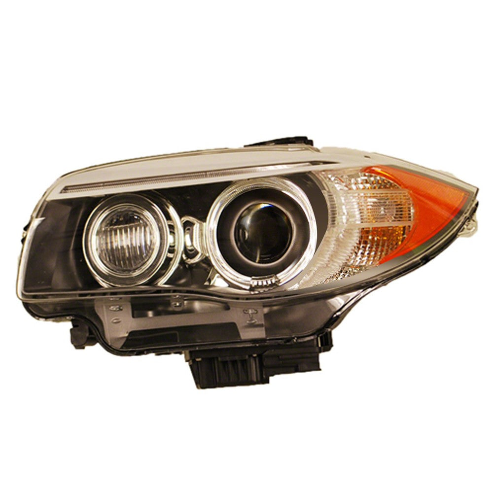 Front Left Driver Side Hid Headlight Lens And Housing 2011-2013 Bmw 128i, 135i, 1 Series M, 135is