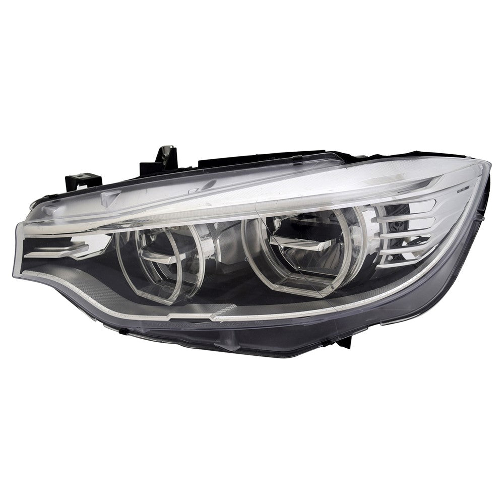Front Left Driver Side Led Headlight Lens Housing 2014-2016 Bmw 428i, 435i, 428i Gran Coupe, 435i Gran Coupe, M3, M4