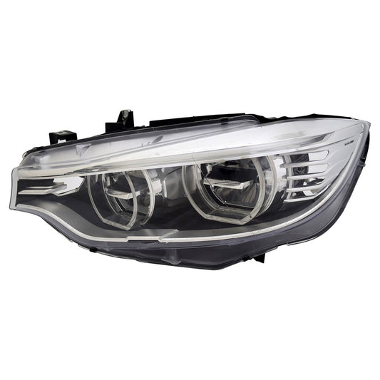 Front Left Driver Side Led Headlight Lens Housing 2014-2016 Bmw 428i, 435i, 428i Gran Coupe, 435i Gran Coupe, M3, M4