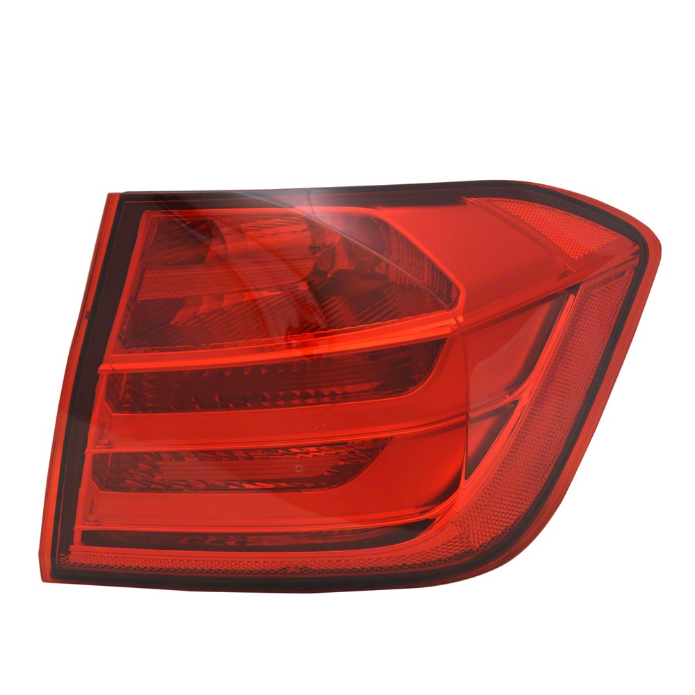 Rear Right Passenger Side Outer Tail Light Lens And Housing 2012-2015 Bmw 320i, 328i, 330i, 335i, 328i Xdrive, 335i Xdrive, 335is, 320i Xdrive, 328d