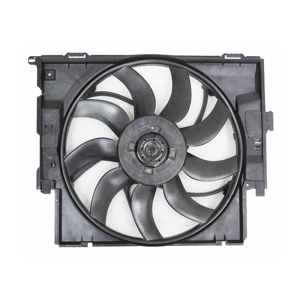 Radiator And Condenser Fan Assembly With One Big Fan 2014-2018 Bmw 320i, 320i Xdrive, 328d, 328d Xdrive, 328i, 328i Gt Xdrive, 328i Xdrive, 330i, 335i