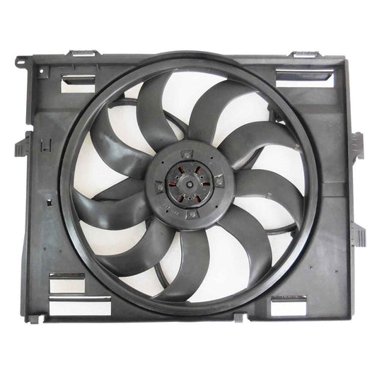 Radiator And Condenser Fan Assembly With One Big Fan 2017-2020 Bmw 230i, 320i, 330i, 320i Xdrive, 328d, 328d Xdrive, 330e, 340i, 340i Xdrive