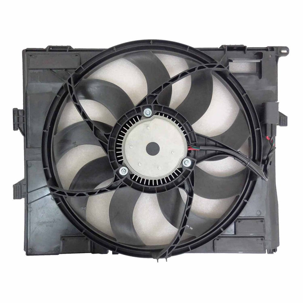 Radiator And Condenser Fan Assembly With One Big Fan 2016-2020 Bmw 320i, 328i, 330i, 328i Xdrive, 320i Xdrive, 328d, 328d Xdrive, 328i Gt Xdrive