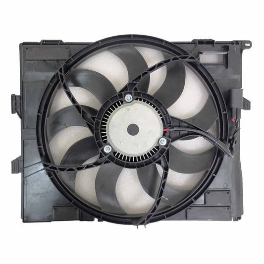 Radiator And Condenser Fan Assembly With One Big Fan 2016-2020 Bmw 320i, 328i, 330i, 328i Xdrive, 320i Xdrive, 328d, 328d Xdrive, 328i Gt Xdrive