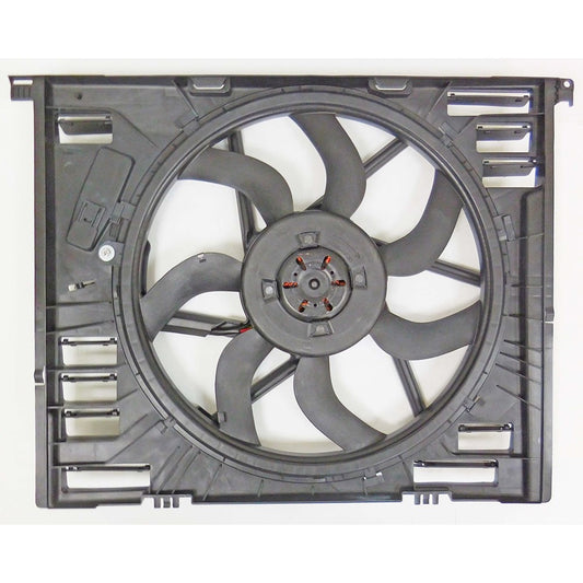 Radiator And Condenser Fan Assembly With One Big Fan 2019-2025 Bmw 330i, 330i Xdrive, Ix