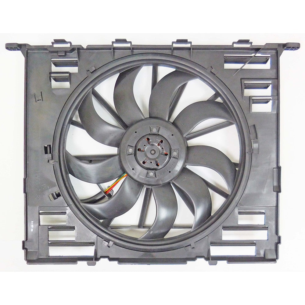 Radiator And Condenser Fan Assembly With One Big Fan 2016-2022 Bmw 740i, 750i, 750li Xdrive, 750i Xdrive, 740e Xdrive, 740i Xdrive, 530e, 530e Xdrive