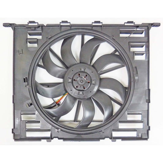 Radiator And Condenser Fan Assembly With One Big Fan 2017-2024 Bmw M760i Xdrive, M760li Xdrive, M550i Xdrive, M850i Xdrive, 530i Xdrive, 540i Xdrive