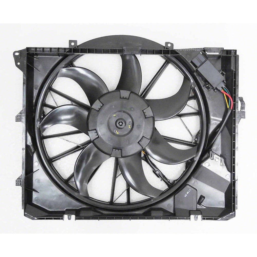 Radiator Fan Assembly 2007-2012 Bmw 320i, 328i, 323i, 330i, 328xi, 335i, 335xi, 328i Xdrive, 335d, 335i Xdrive, 335is, 128i, 135i, 1 Series M