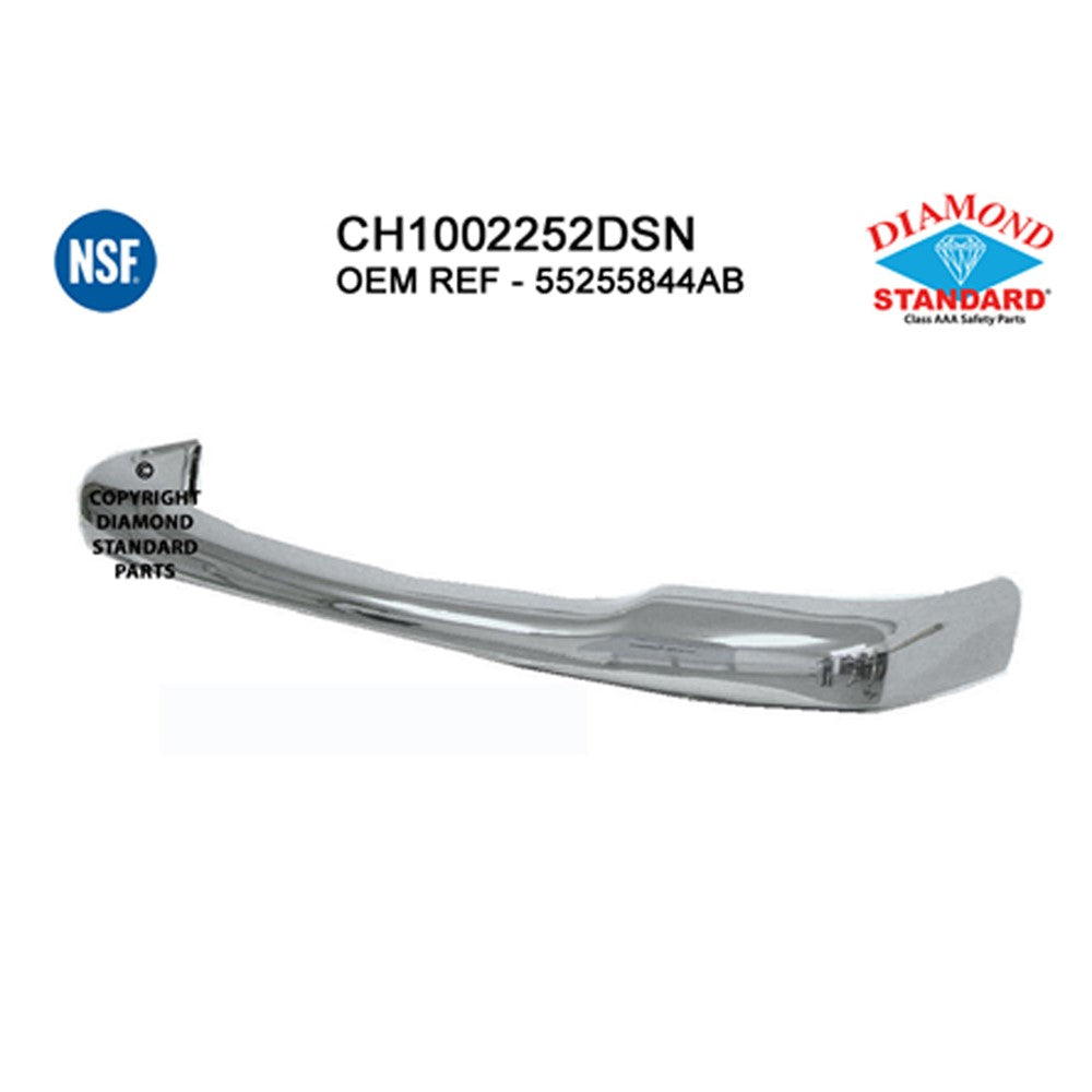 Front Bumper Face Bar 1997-2004 Dodge Dakota