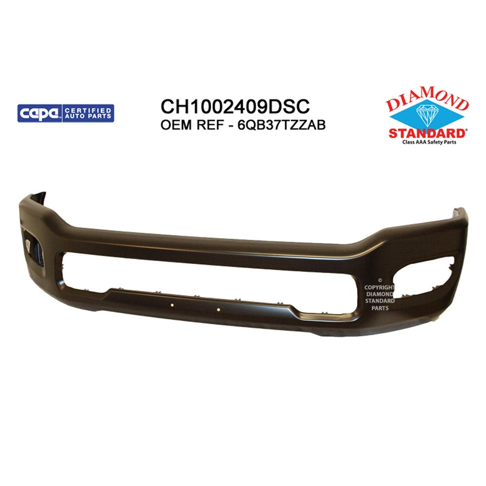 Front Bumper Face Bar 2019-2025 Ram 2500, 3500