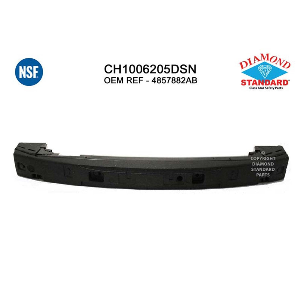 Front Bumper Impact Bar 2002-2007 Chrysler Town & Country, Voyager & Dodge Caravan