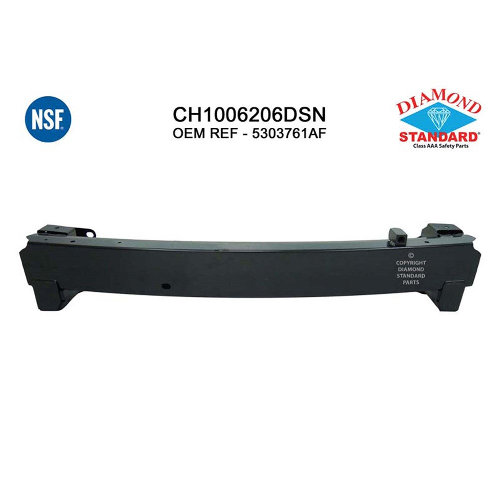 Front Bumper Impact Bar 2007-2017 Dodge Caliber & Jeep Compass, Patriot
