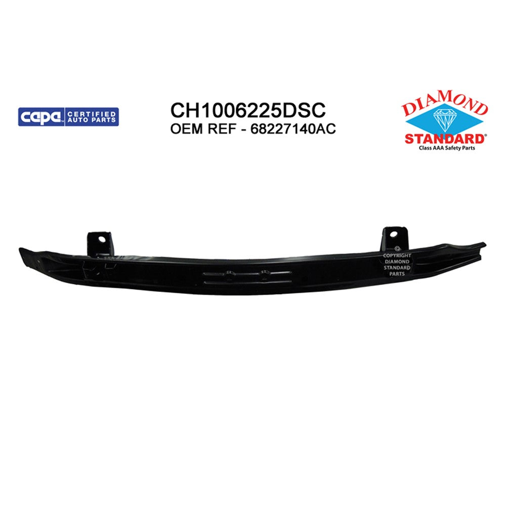 Front Bumper Impact Bar 2011-2025 Dodge Durango & Jeep Grand Cherokee, Grand Cherokee Wk