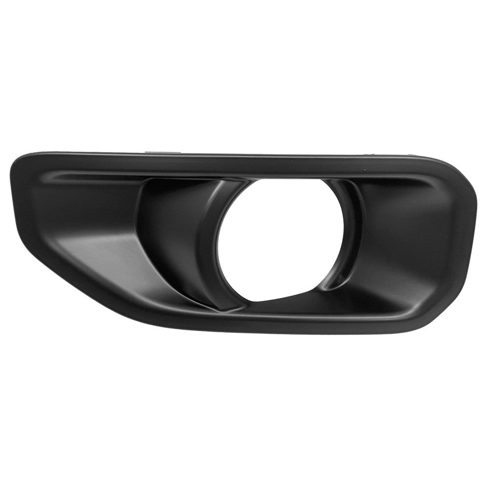 Front Right Front Passenger Side Fog Light Bezel 2018-2025 Jeep Wrangler, Gladiator