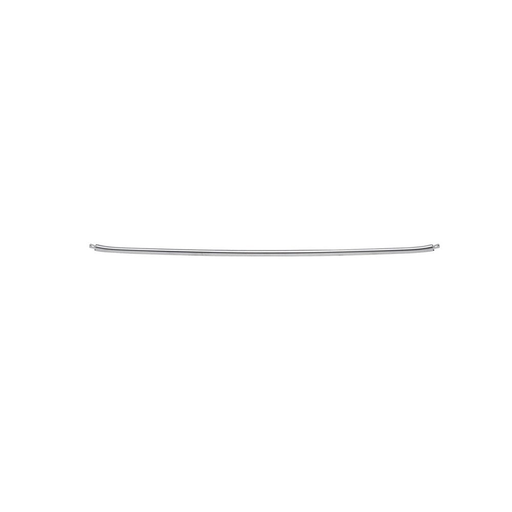 Front Center Bumper Cover Molding [of 3-Piece Front Applique] Satin Chrome Finish 2015-2023 Chrysler 300