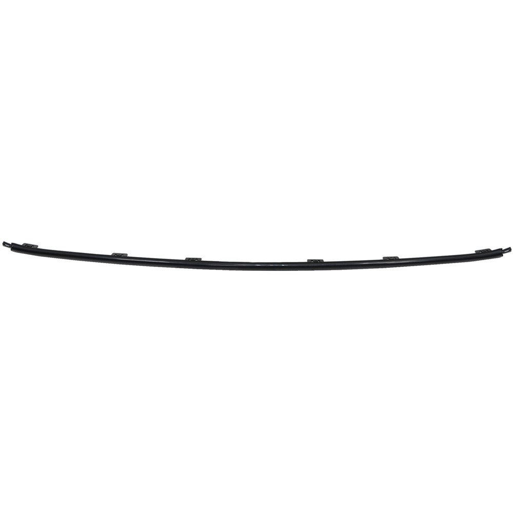 Front Center Bumper Cover Molding [of 3-Piece Front Applique] Smoke Chrome Finish 2015-2023 Chrysler 300
