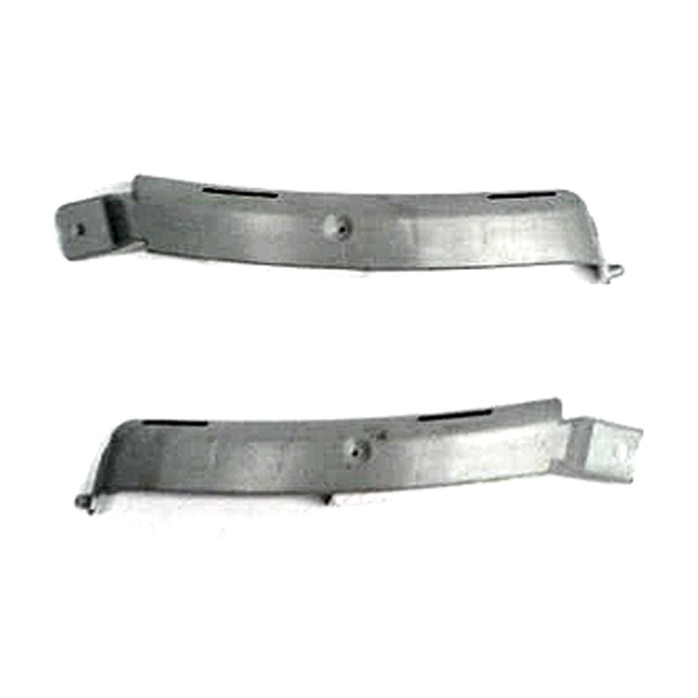 Front Left & Right Front Bumper Mounting Side Bracket Set [2-Pieces Driver And Passenger Side] Without Sport Package 2009-2012 Dodge Ram 1500