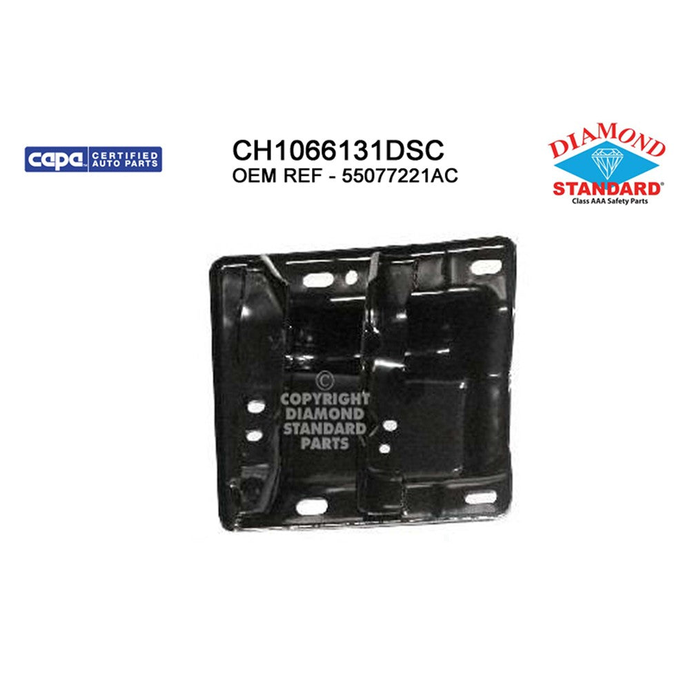 Front Left Front Driver Side Bumper Mounting Plate 2002-2005 Dodge Ram 1500