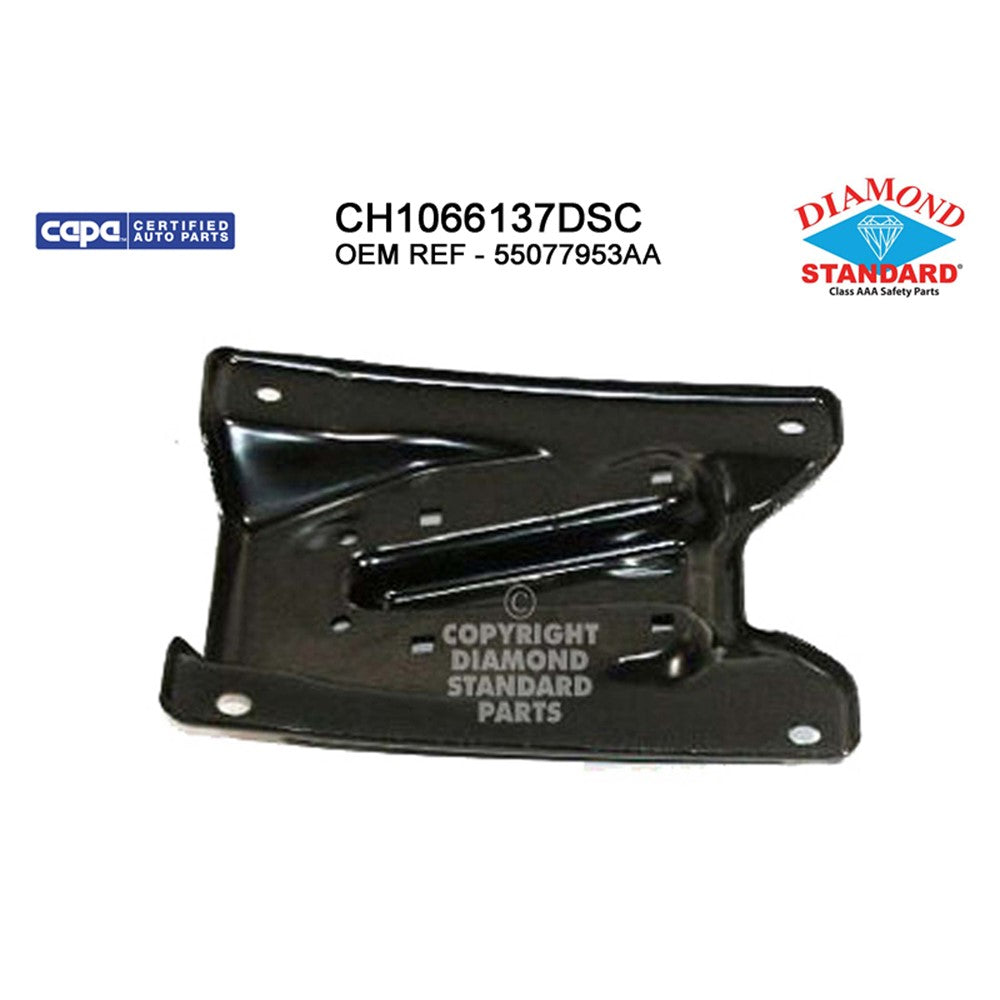 Front Left Front Driver Side Bumper Bracket 2006-2008 Dodge Ram 1500
