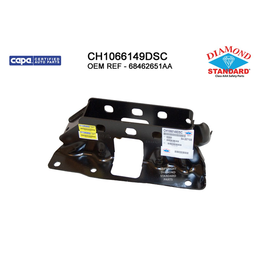 Front Left & Right Driver Or Passenger Side Front Bumper Mounting Bracket [mounting Plate] For 2500 3500 Series 2019-2025 Ram 2500, 3500