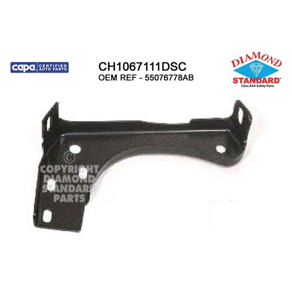 Front Right Front Passenger Side Inner Bumper Mounting Bracket 1999-2002 Dodge Pickup_dodge_fullsize(-2002)