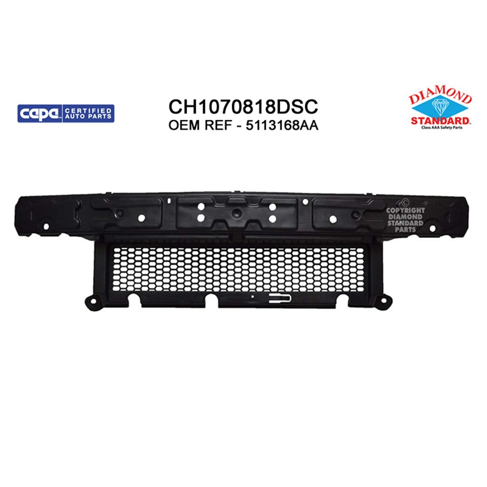Front Bumper Impact Absorber 2008-2010 Chrysler Town & Country & Dodge Caravan