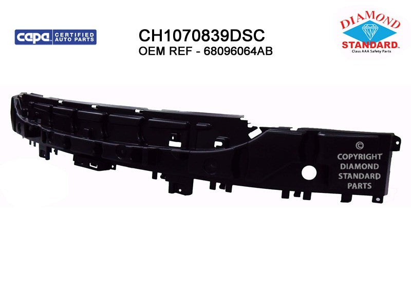 Front Bumper Impact Absorber 2015-2017 Chrysler 200