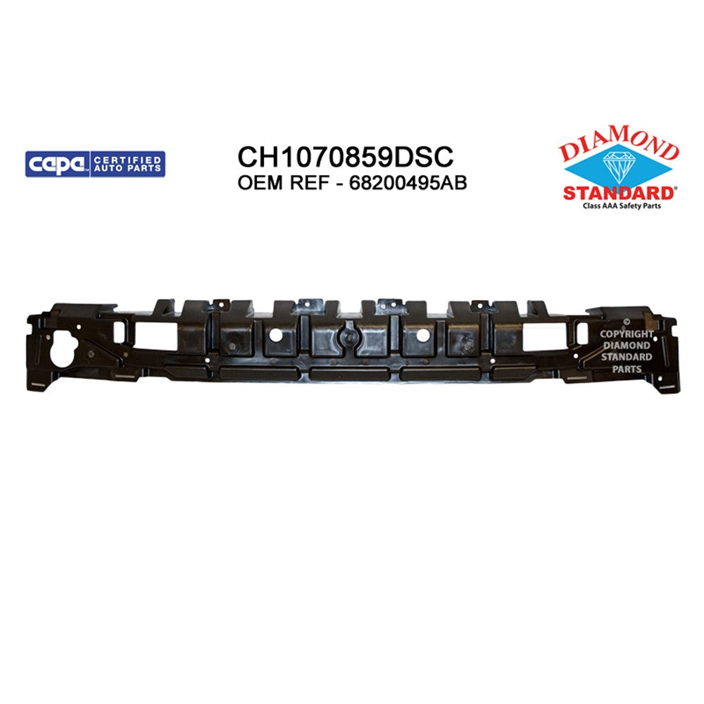 Front Bumper Impact Absorber 2014-2018 Jeep Cherokee