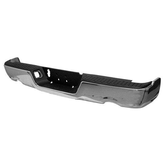 Value Line Factory Style Replacement Rear Step Bumper Assembly for Dodge Ram 1500, Ram 1500